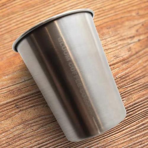 铂澜定制咖啡接粉杯吐杯手冲杯测品鉴器具304不锈钢啤酒杯现货